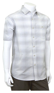 North River Dobby Woven Shirt - 5235 White