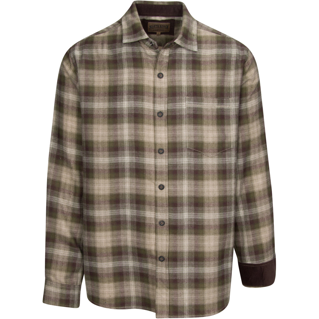 North River Long Sleeve Performance Shirt - Forest - NRM6382