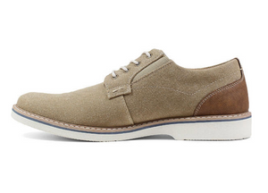 Casual, colorful and comfortable, the Nunn Bush Barklay Canvas Plain Toe Oxford feature a soft canvas upper, a lightweight EVA sole, and a Comfort Gel footbed. With jeans or chinos, at work or on the weekend, the Barklay is a versatile addition to any collection.