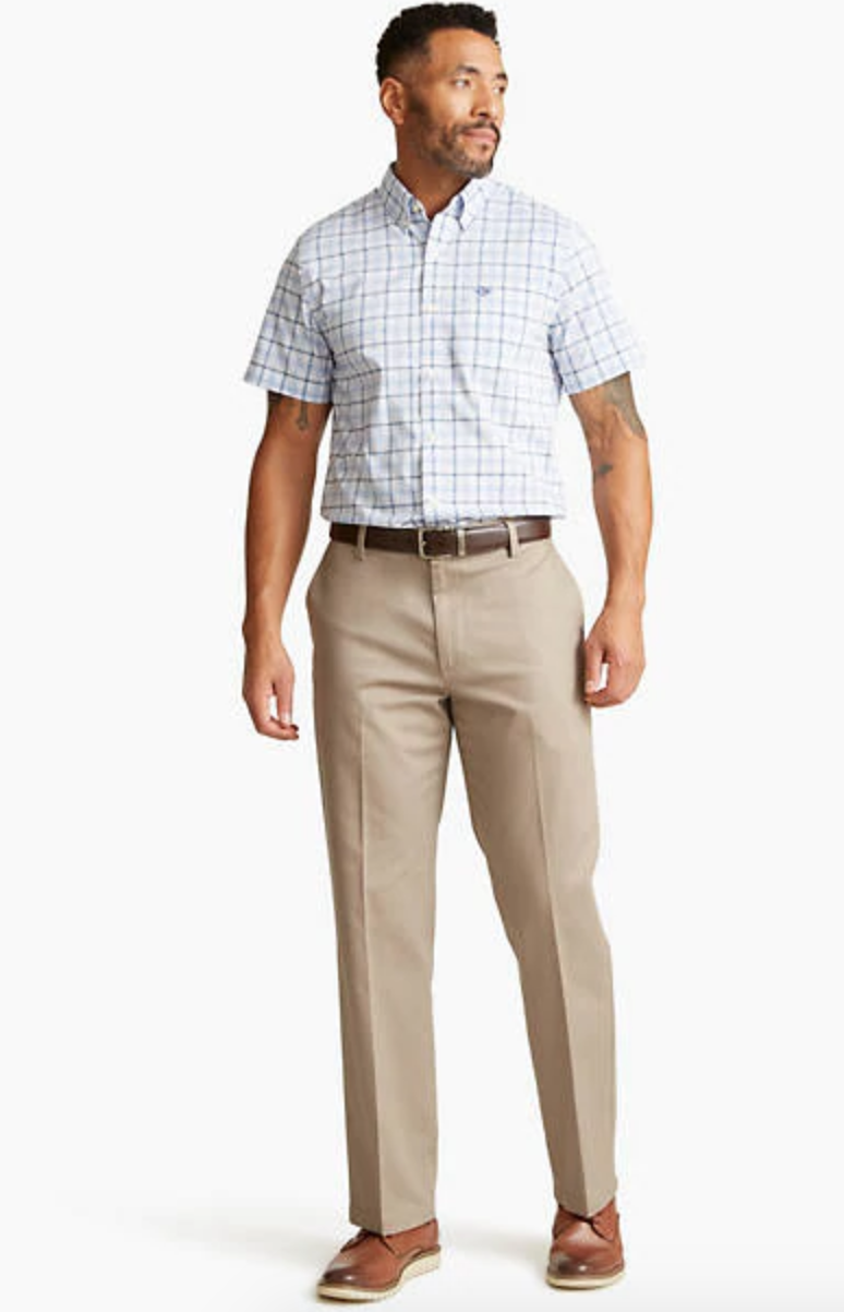 Dockers Signature Khaki Classic Fit Pants - Khaki (Big & Tall)