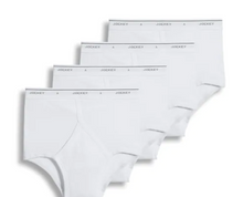 Load image into Gallery viewer, Jockey 4-pack Classic Full-Rise Briefs - White
