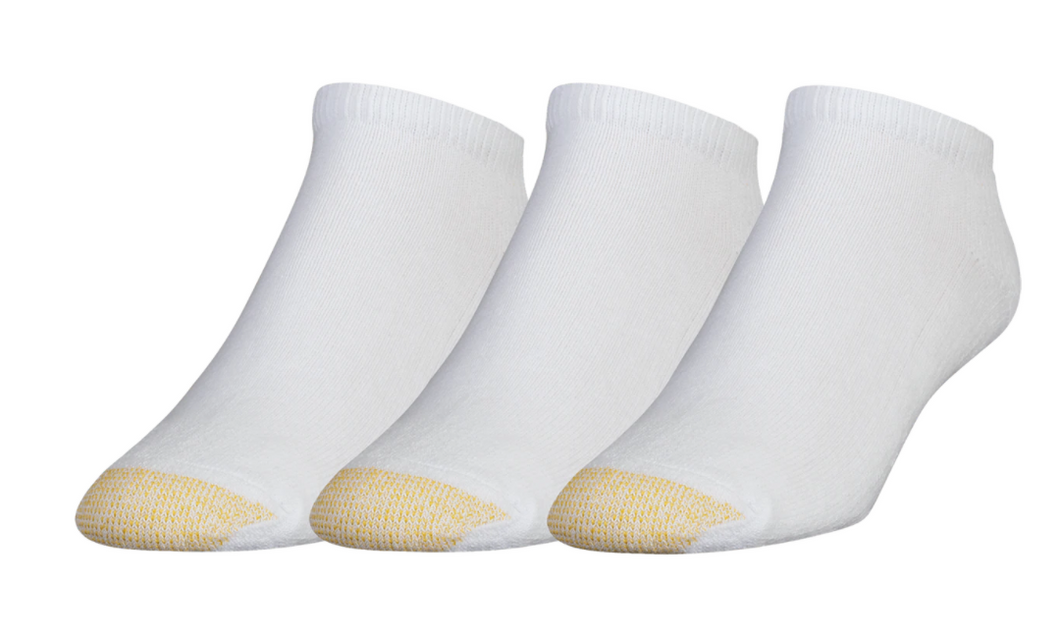 Gold Toe Ultra Tec No Show Sock - White