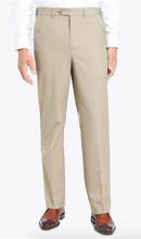Load image into Gallery viewer, Berle Dress Pant - Polyester Wool Self Sizer Flat Front Regular Rise
