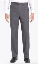 Load image into Gallery viewer, Berle Dress Pant - Polyester Wool Self Sizer Flat Front Regular Rise
