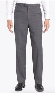 Berle Dress Pant - Polyester Wool Self Sizer Flat Front Regular Rise