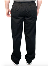 Load image into Gallery viewer, LD Sport Elastic Waist Casual Pant Black
