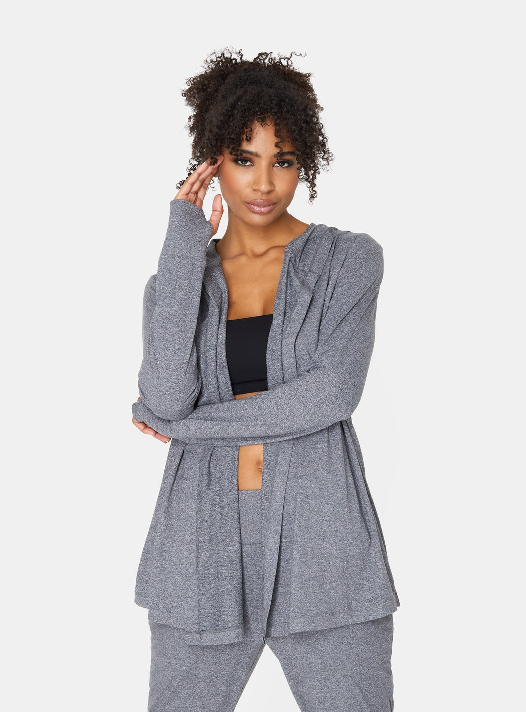 7 Diamonds Core Throwover - Heather Grey