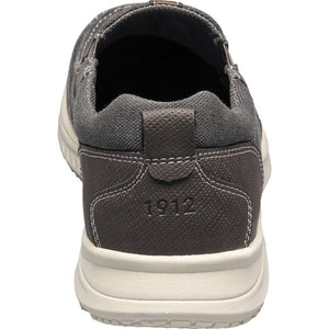 Nunn Bush Conway Moc Toe Slip On Sneaker Gunmetal Canvas - 84893