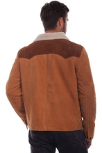 Load image into Gallery viewer, Scully Snap Front Suede Leather Tan-&quot;The John Dutton Jacket&quot;
