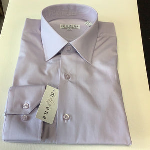 Modena Dress Shirt Lavender Contemporary Fit