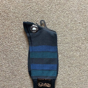 Luca di Marco Grey & Blue Fashion Sock