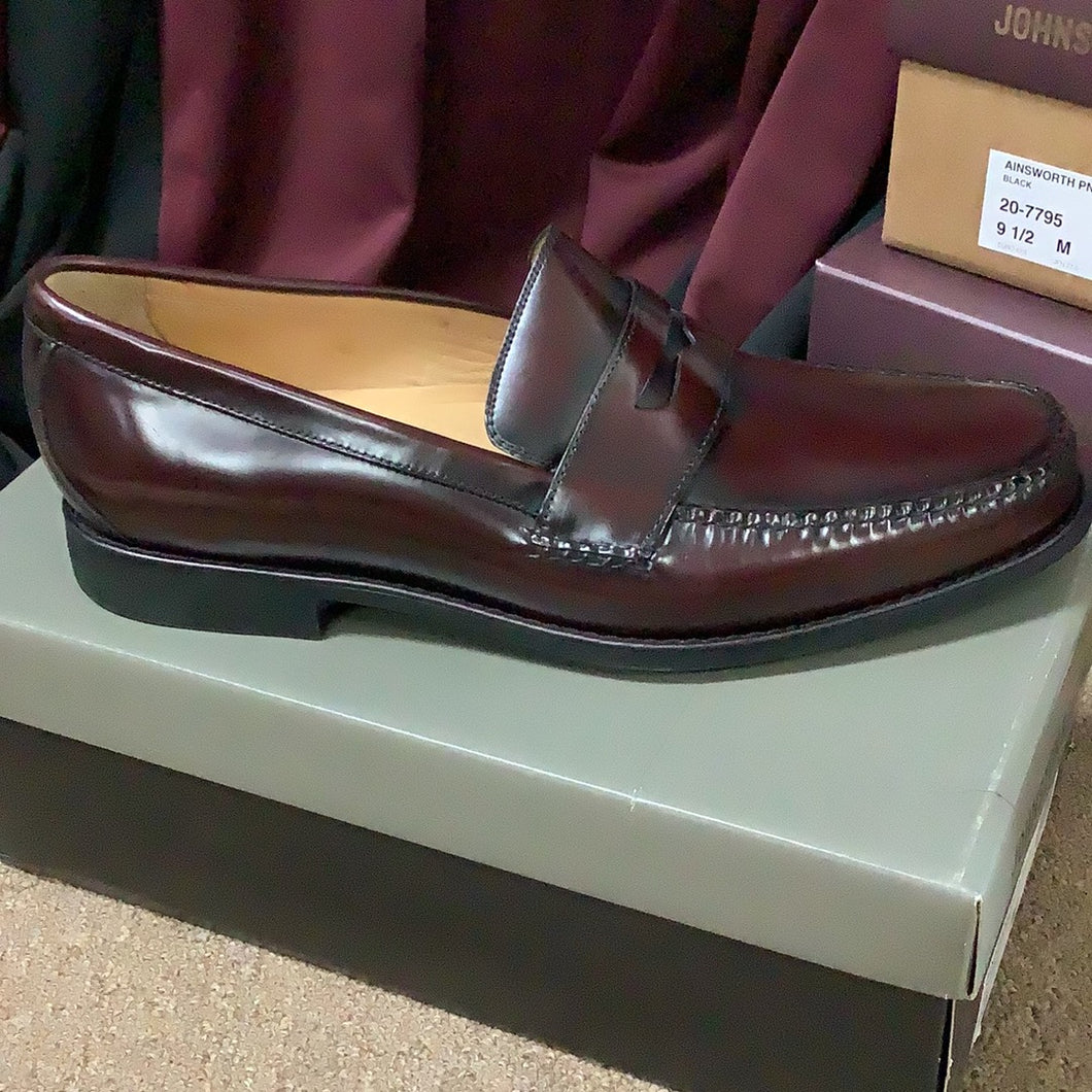 Johnston & Murphy Cordovan Ainsworth Penny Loafer