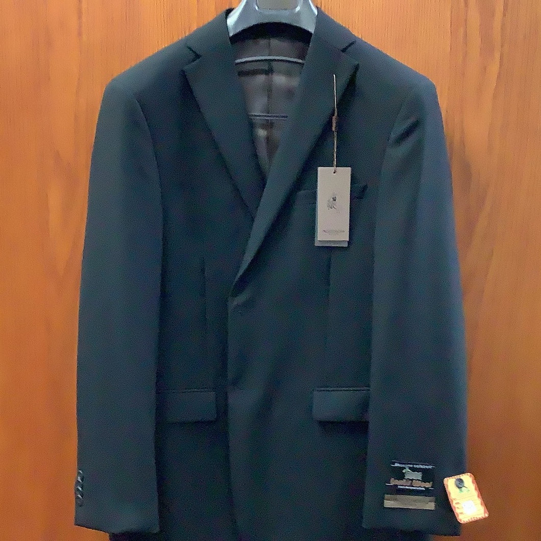 Pronotomoda Wool Black Sport Coat