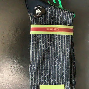 Vanucci Navy Fashion Sock