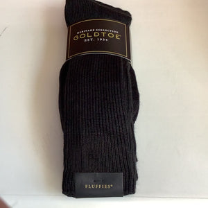 Gold Toe Fluffies Black