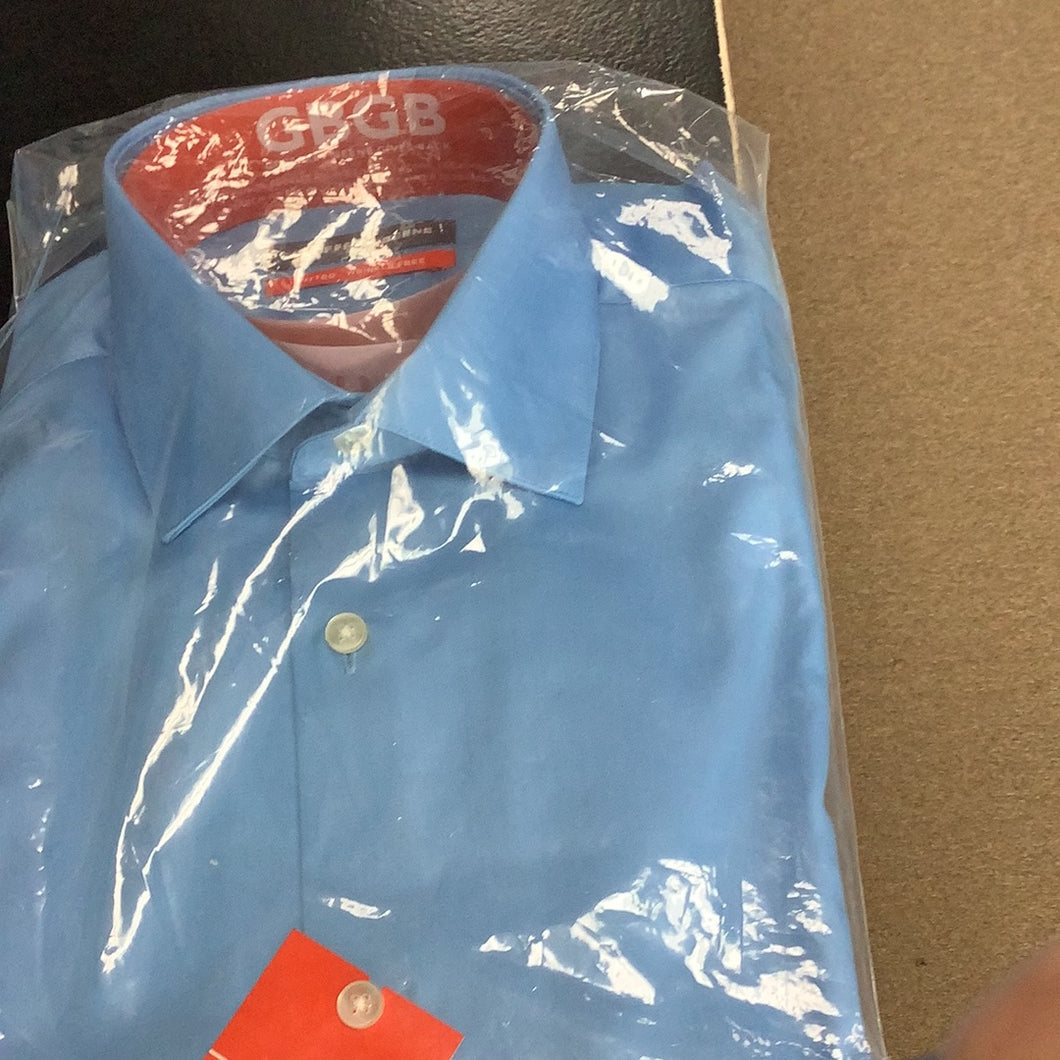 Geoffrey Beene Dress Shirt Blue Fitted – Johnson's Hub Kewanee Geoffrey Beene Dress Shirt Blue Fitted – Johnson's Hub Kewanee