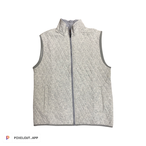 FX Fusion Full Zip Quilted Vest Silver