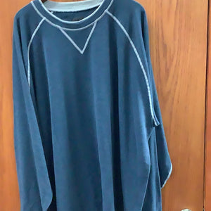 FX Fusion Denim Blue  Long Sleeve Pullover 406