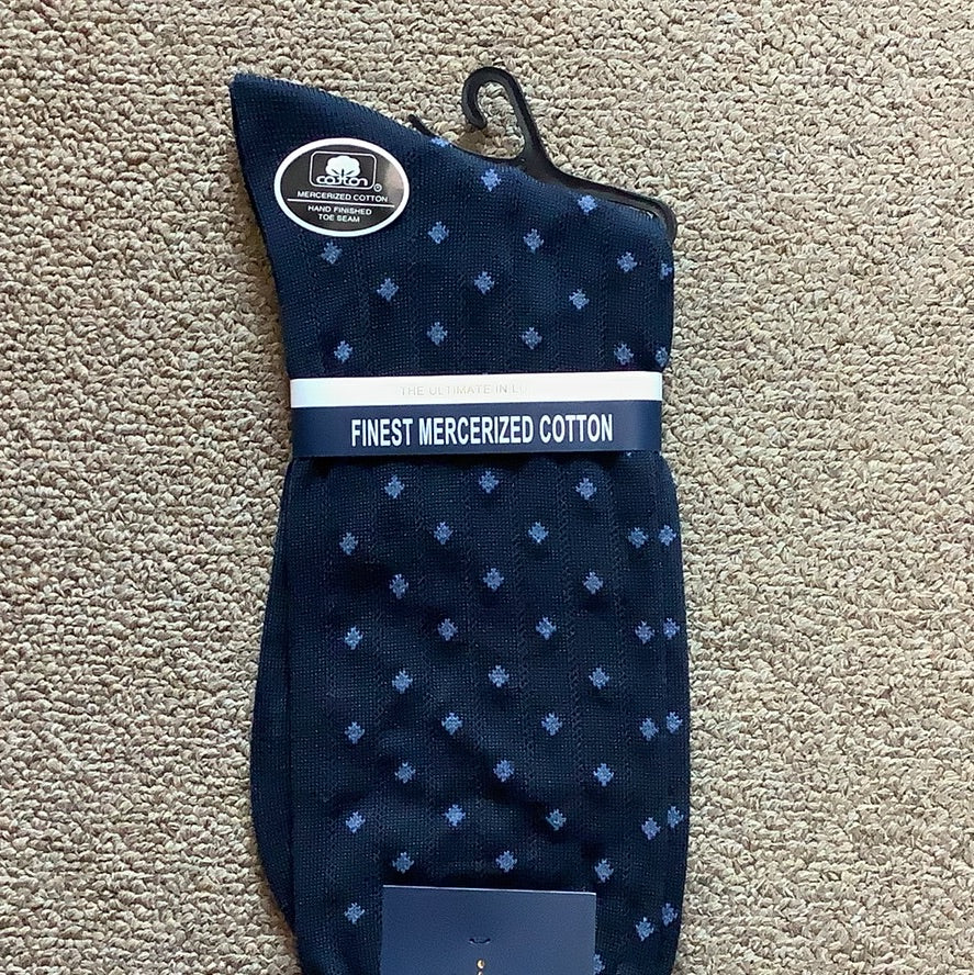 Windsor Collection Navy Sock