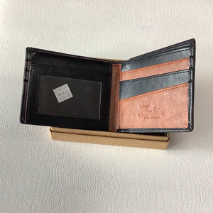 Florsheim Black Bifold Wallet Leather