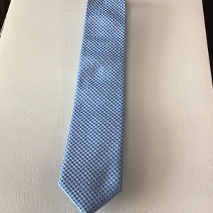 Bruno Marchesi Light Blue Neat Silk Tie