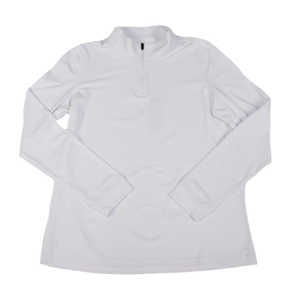 FX Fusion Women’s 1/4 Zip White FGW016