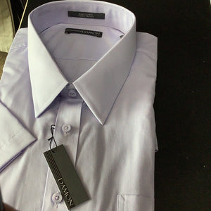 Damon Short Sleeve Dress Shirt Orchid