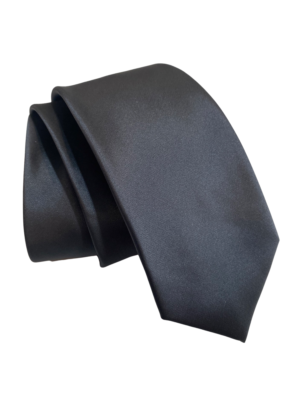 FX Fusion Charcoal Skinny Tie