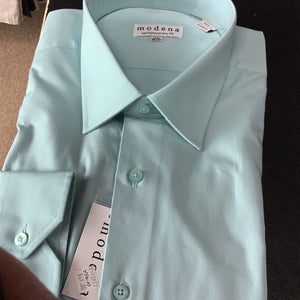 seafoam dress shirt Haggar Premium Comfort Dress Shirt in Seafoam