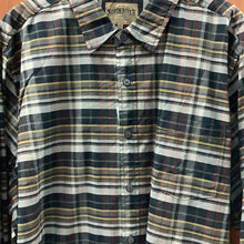 Load image into Gallery viewer, North River Brown Plaid Long Sleeve Sport Shirt
