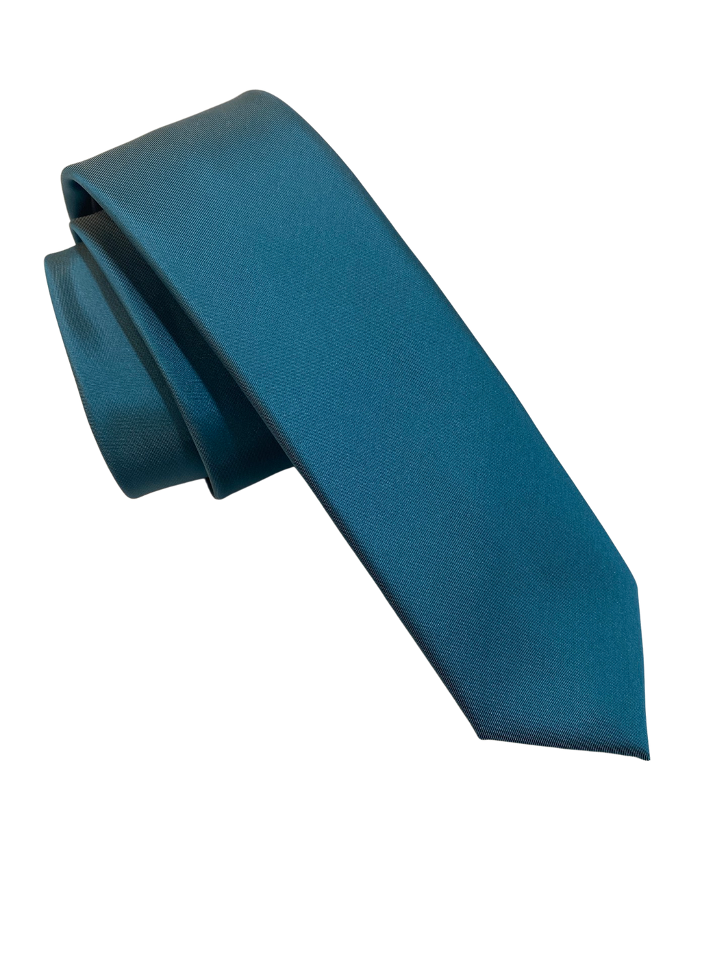 FX Fusion Teal Skinny Tie