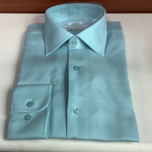 Modena Seafoam Long Sleeve Dress Shirt