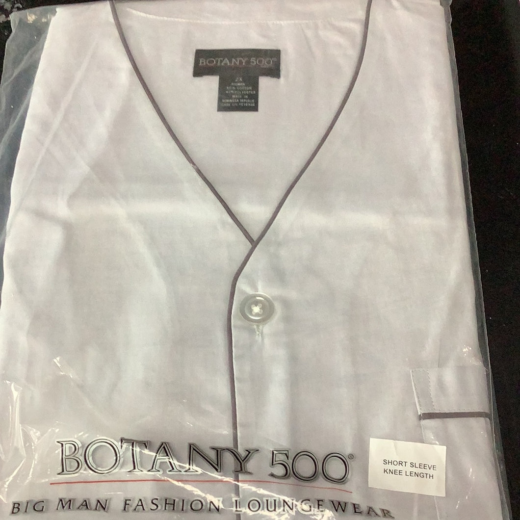 Botany 500 Short Sleeve Sleepwear - White