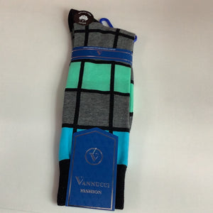 Vannucci Grey Multi Color Socks