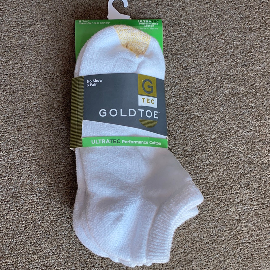 Goldtoe UltraTec No Show 3 pack