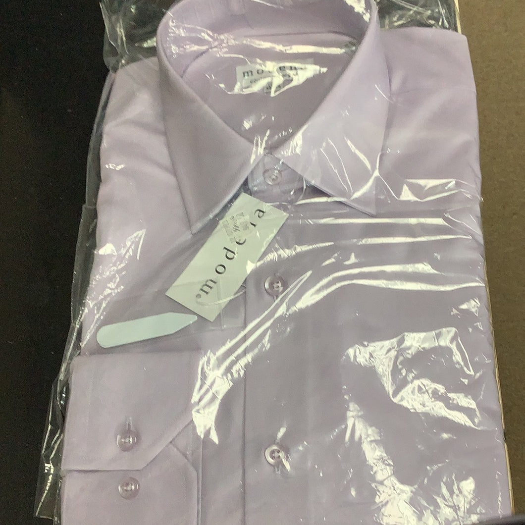 Modena Dress Shirt Lilac Contemporary Fit