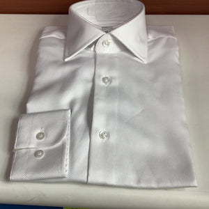 Modena White Long Sleeve Dress Shirt