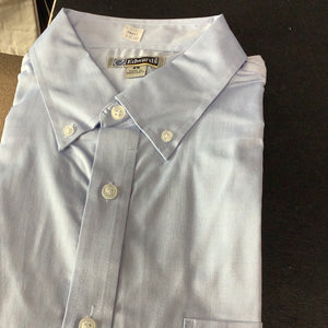 Edwards Short Sleeve Dress Shirt Blue