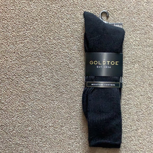 Gold Toe Moisture Control Black Sock