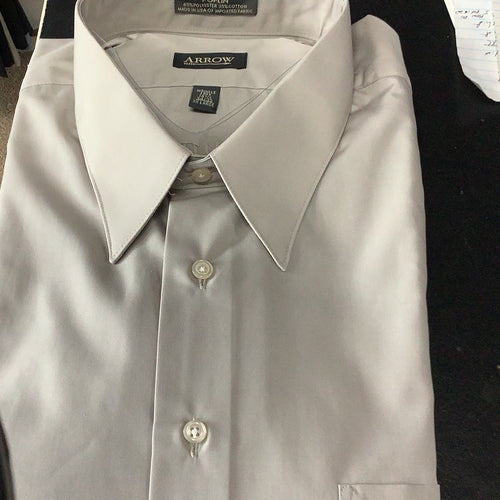 Arrow Tan Long Sleeve Dress Shirt