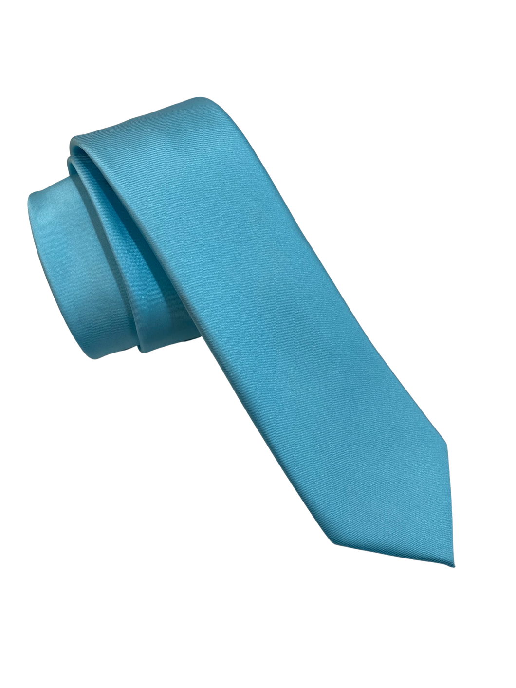 FX Fusion Turquoise Skinny Tie